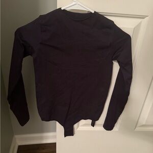 Skims Long Sleeve Black bodysuit